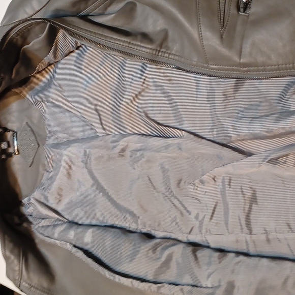 JOUJOU Women's Petite Plus Size Grey Jacket - Picture 12 of 15